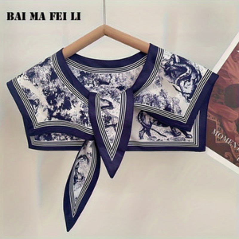 Silk Blouse - Veelzijdige zijden sjaal voor dames, lente