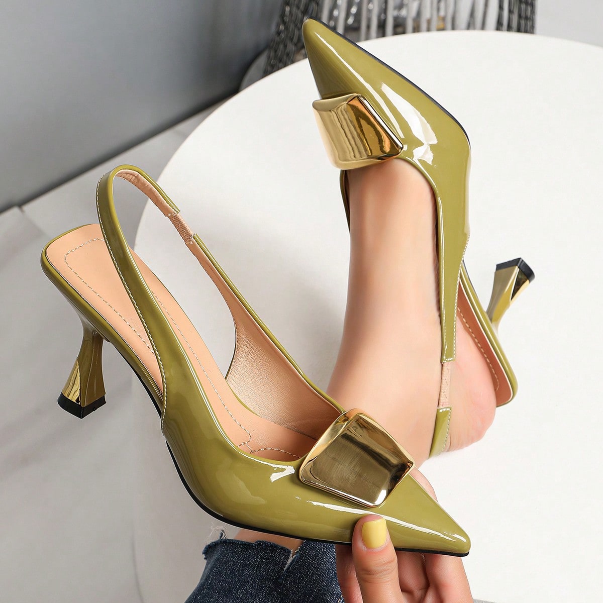 Formal Dress - Elegante damesschoenen met gesloten, puntige neus