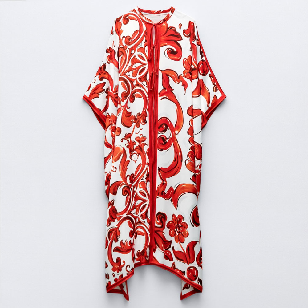 Women'S Red Formal Wear - 2026 Zomer Nieuwe Vrouwen Rood Wit