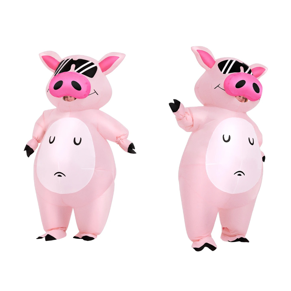 Cartoon Dier Biggetje Opblaasb - Womens Suit recensie en prijs