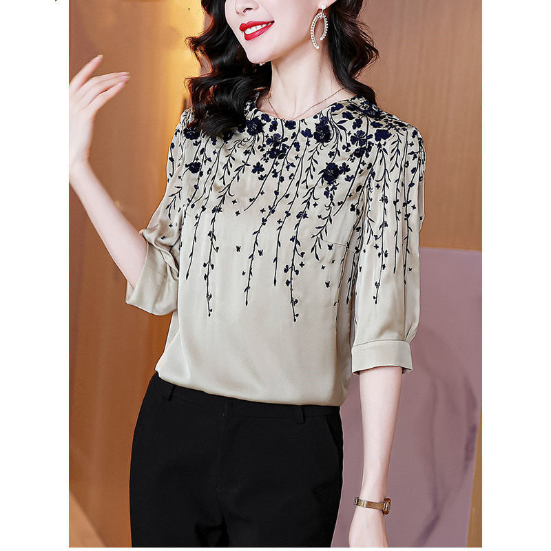 Vintage Elegante Vrouwen Zijde - Silk Blouse recensie en prijs