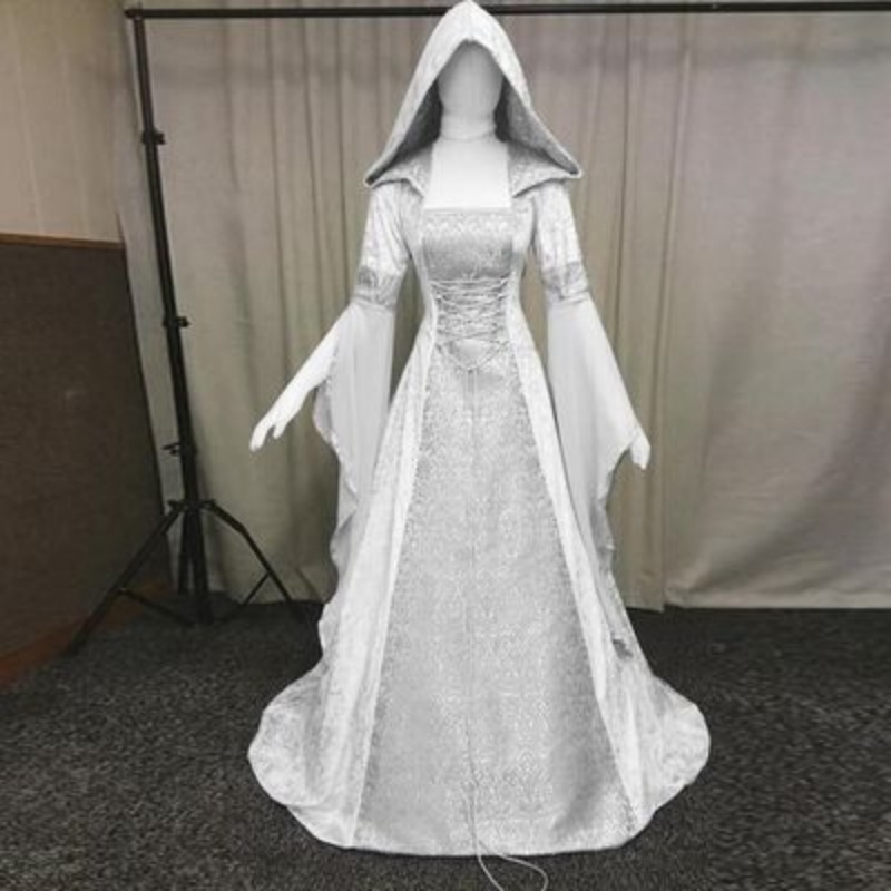 Dames Cosplay Kostuum Middelee - Wedding Dress recensie en prijs