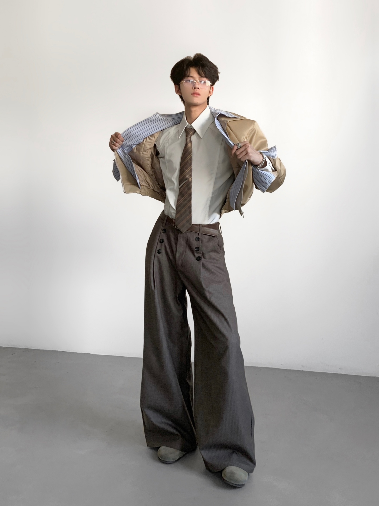 Ace Tailors Heren Casual Gestr - Tailored Trouser Wide recensie en prijs